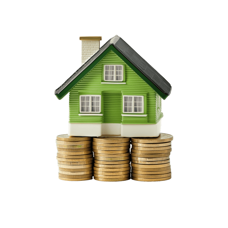 home with money